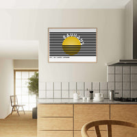 Bauhaus Style The Blue Tunnel 1931 Movement Design Wall Art - Vibrantwalls