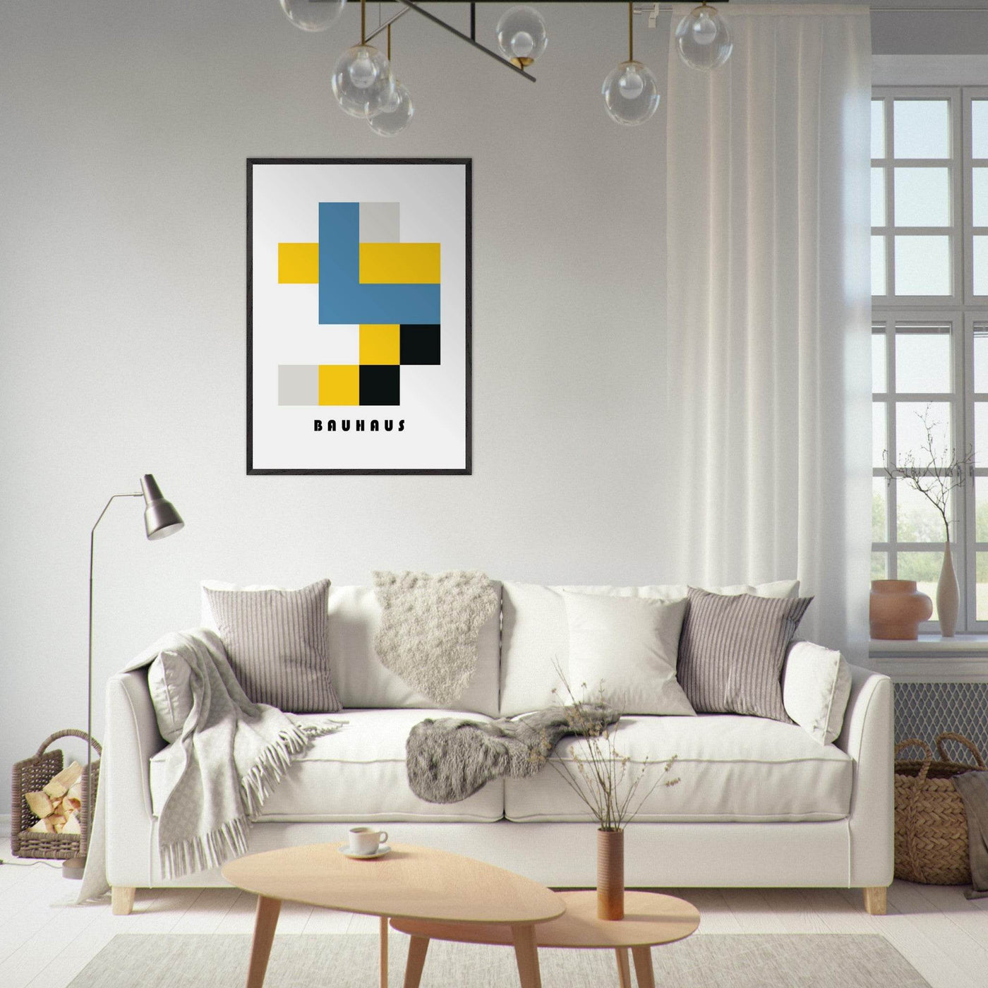 Bauhaus Geometric Abstract - Vibrantwalls