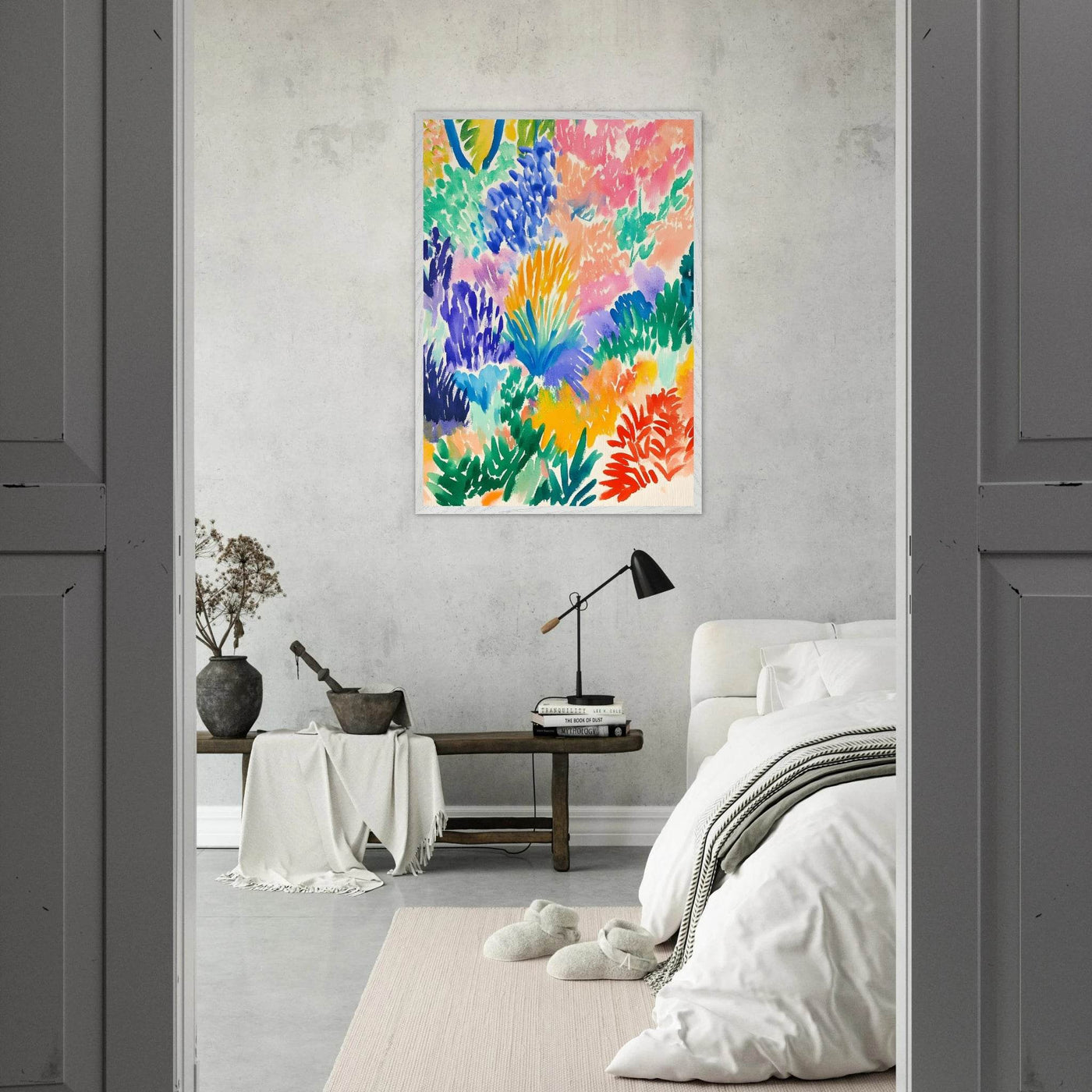 Matisse-Abstract Floral - Vibrantwalls