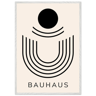 Bauhaus Black & Beige Abstract - Vibrantwalls