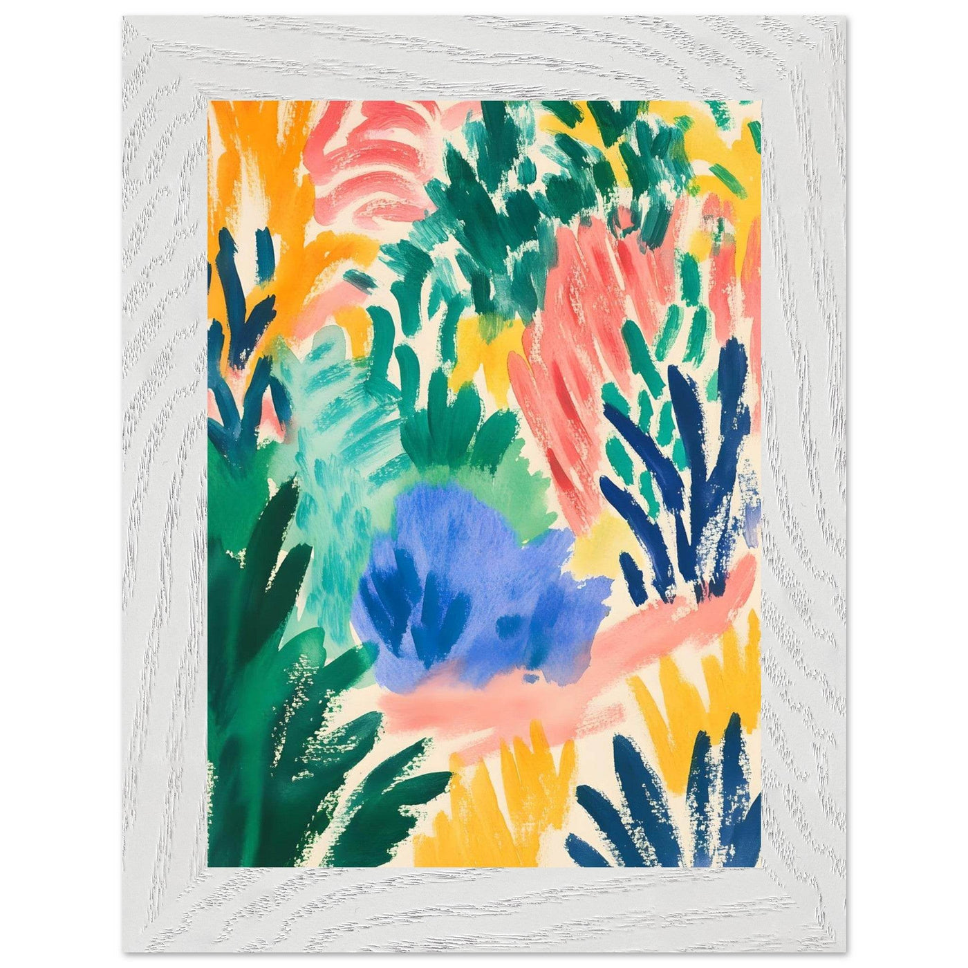 Abstract Floral Delight - Vibrantwalls