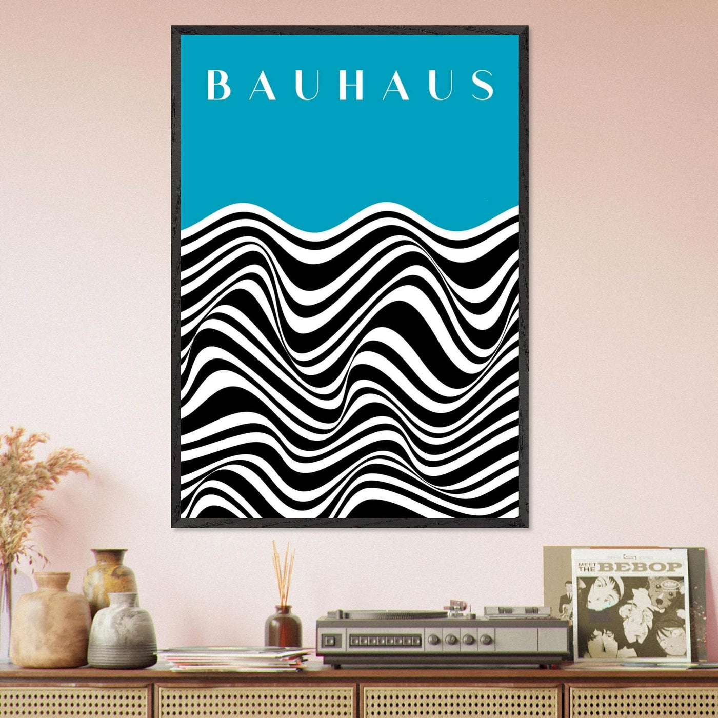 Bauhaus Optical Illusion - Vibrantwalls