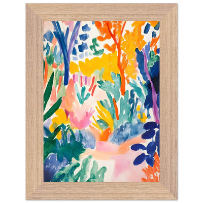 Vibrant Abstract Garden - Vibrantwalls