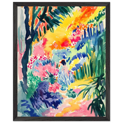 Vibrant Abstract Garden Henri Matisse - Vibrantwalls