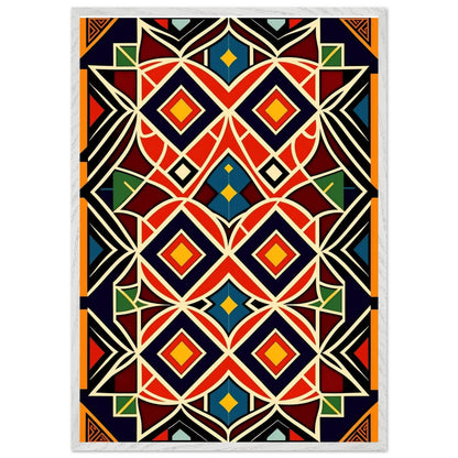 Abstract Geometric Wall Decor - Unique Boho Art for Contemporary Spaces - Vibrantwalls