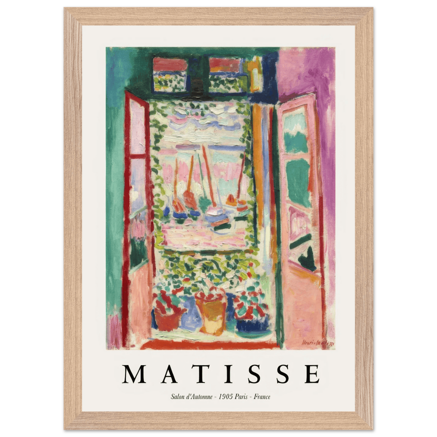 Matisse Open Window Art - Captivating Piece for Modern Decor - Vibrantwalls