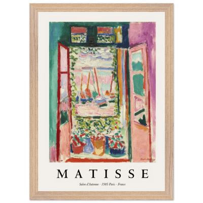 Matisse Open Window Art - Captivating Piece for Modern Decor - Vibrantwalls