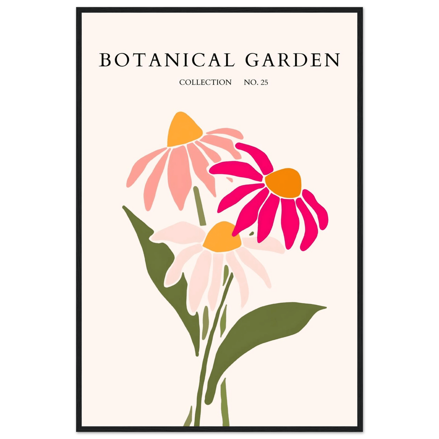 Botanical Garden Collection Framed Posters – Vibrant Floral Art Prints for Nature Lovers | Ready-to-Hang - Vibrantwalls