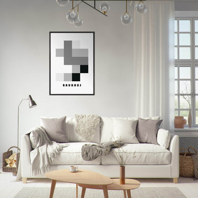 Bauhaus-Style Abstract Geometric - Vibrantwalls
