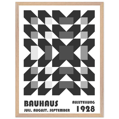 Bauhaus-Style Geometric Grid - Vibrantwalls