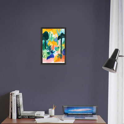 Abstract Tropical - Vibrantwalls