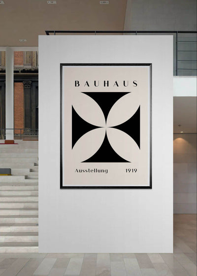 Bauhaus Black & Beige - Vibrantwalls