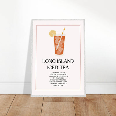 Long Island Iced Tea Recipe Strong Cocktail - Vibrantwalls