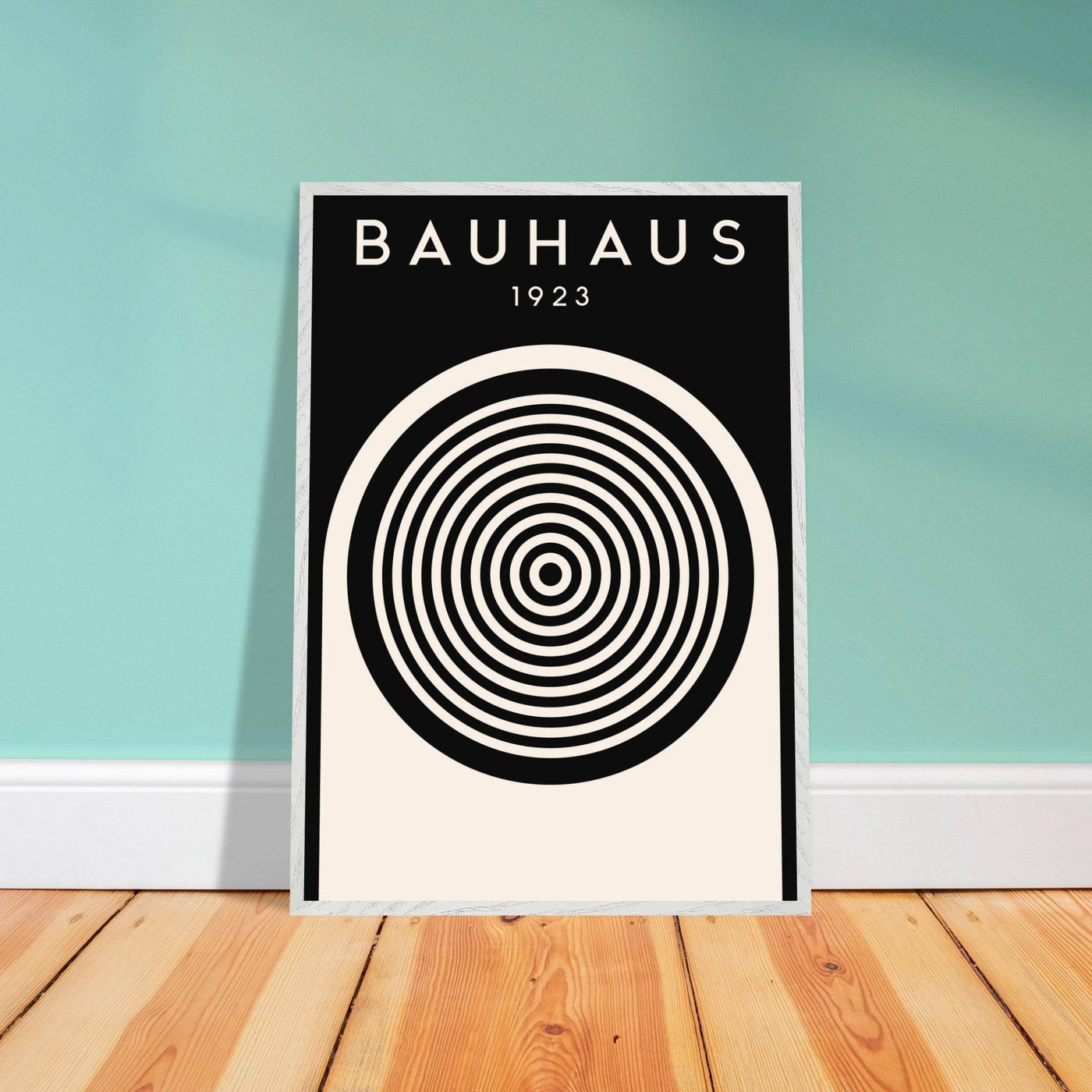Bauhaus Black & Cream - Vibrantwalls