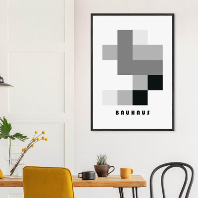 Bauhaus-Style Abstract Geometric - Vibrantwalls
