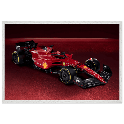Ferrari Formula 1 Poster – High-Quality Mounted Framed Print - Vibrantwalls