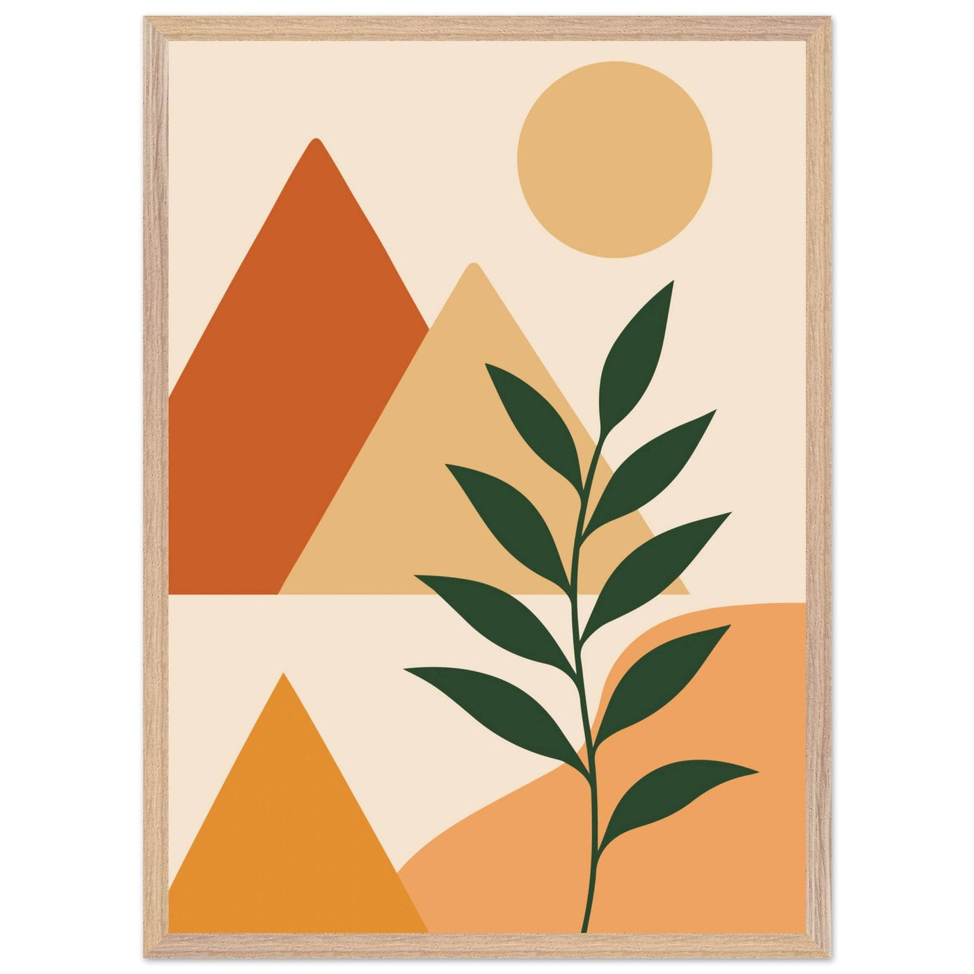 Boho Desert Landscape - Vibrantwalls