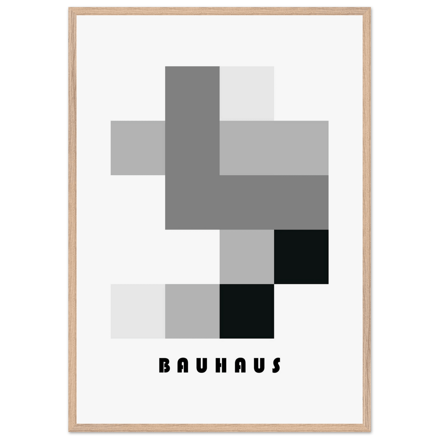 Bauhaus-Style Abstract Geometric - Vibrantwalls
