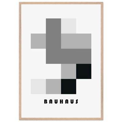Bauhaus-Style Abstract Geometric - Vibrantwalls