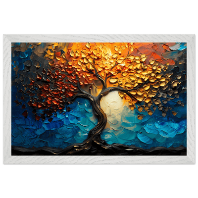 The Tree of Life Premium Wooden - Vibrantwalls