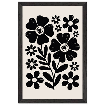Minimalist Floral Meadow - Vibrantwalls