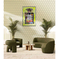 Chanel Graffiti Wall Art - Vibrantwalls