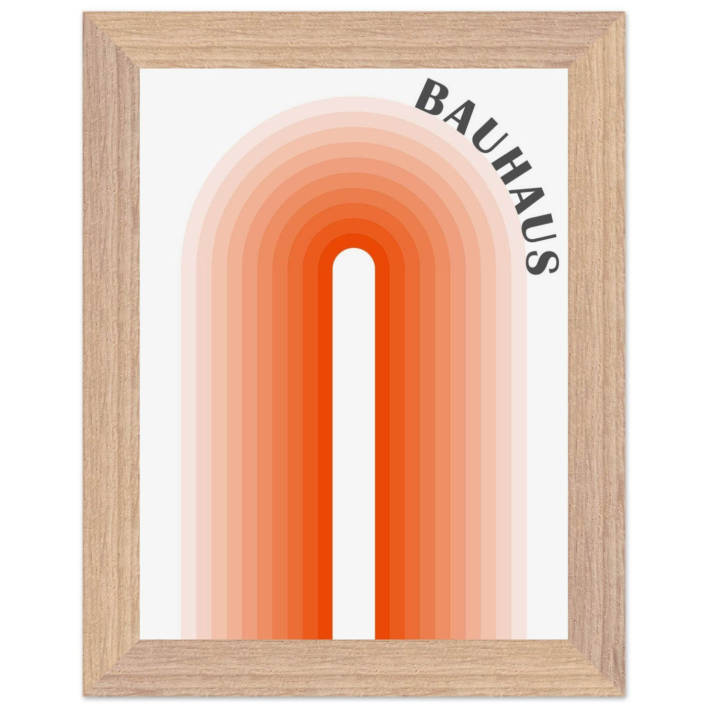 Bauhaus-Style Gradient Arch - Vibrantwalls