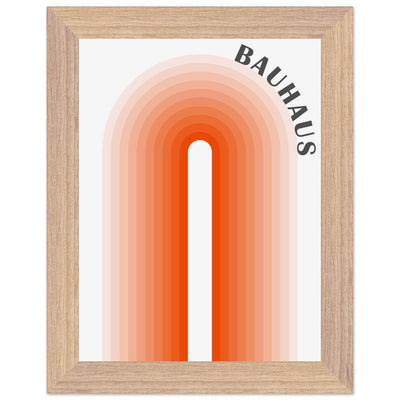 Bauhaus-Style Gradient Arch - Vibrantwalls