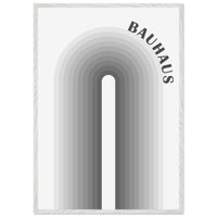 Bauhaus-Style Gradient Arch - Vibrantwalls