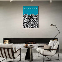 Bauhaus Optical Illusion Wall Art - Vibrantwalls