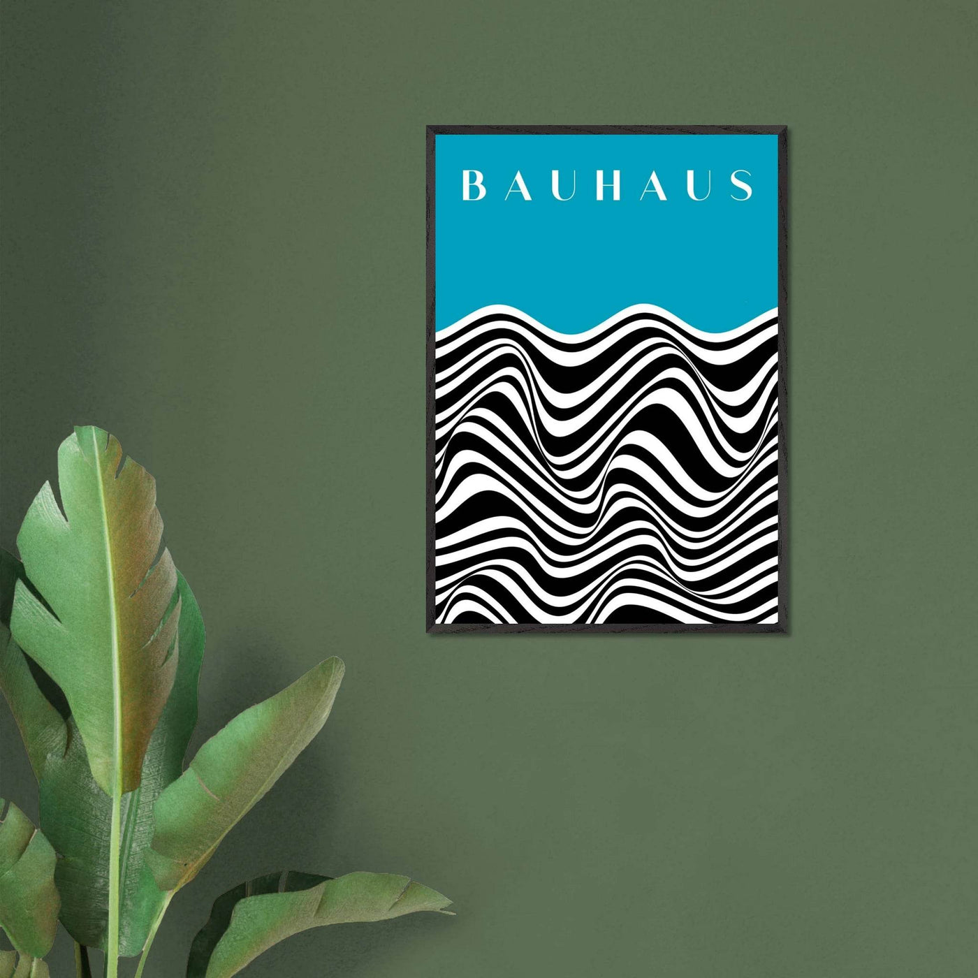 Bauhaus Optical Illusion - Vibrantwalls