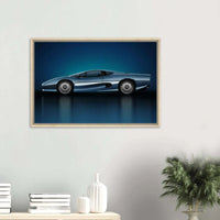 Jaguar XJ220 Canvas Wall Art - Vibrantwalls