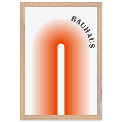 Bauhaus-Style Gradient Arch - Vibrantwalls