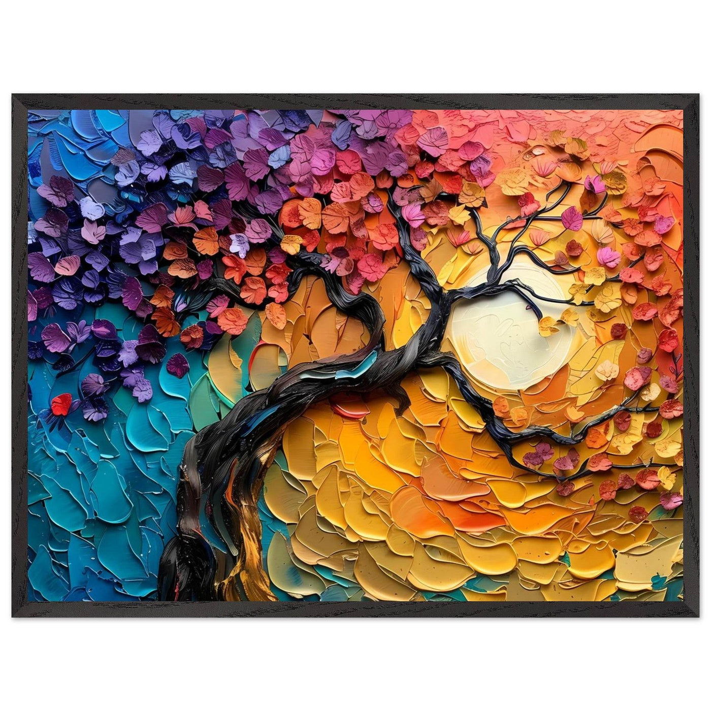 Tree of Life Abstract - Vibrantwalls