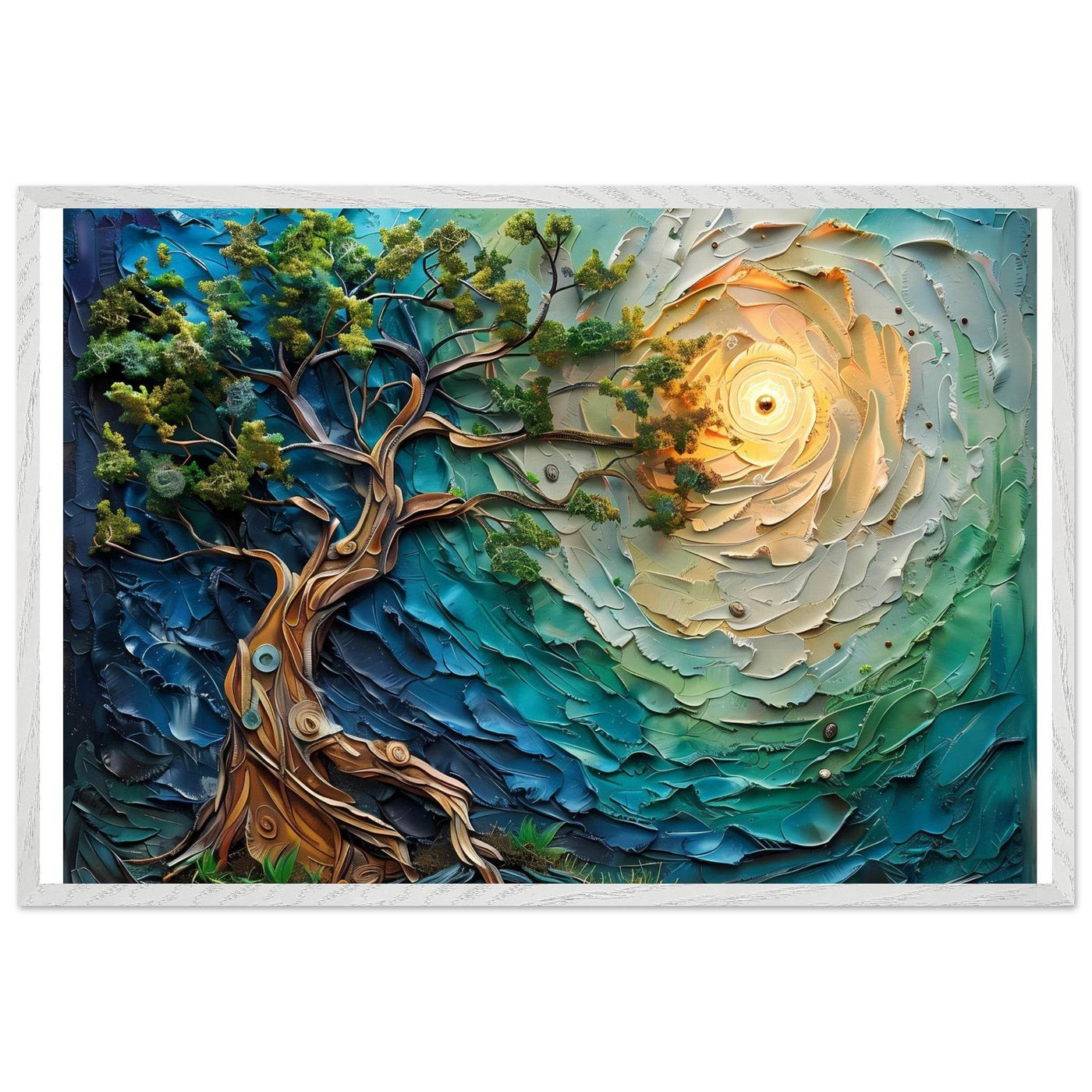 Textured Tree of Life - Vibrantwalls