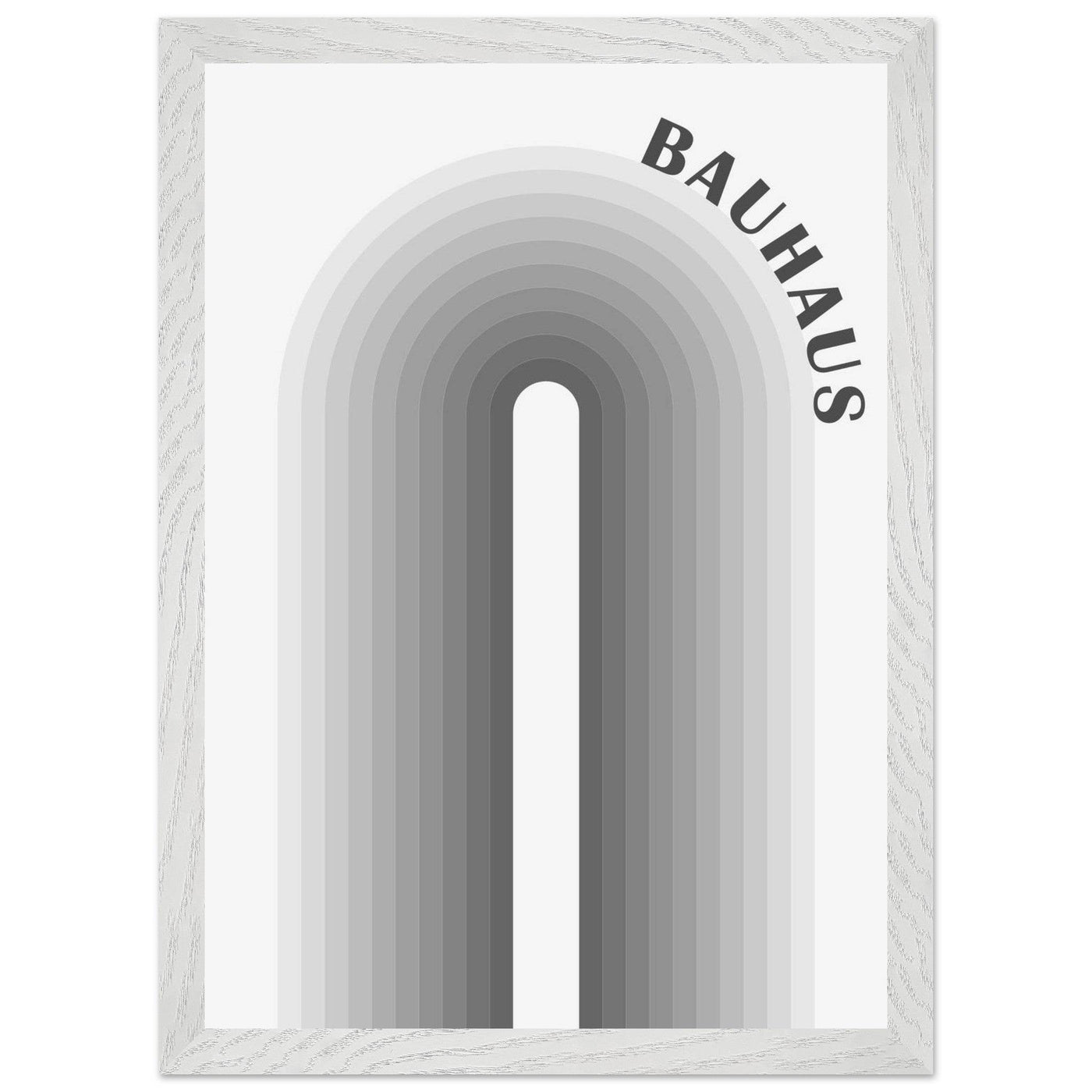 Bauhaus-Style Gradient Arch - Vibrantwalls