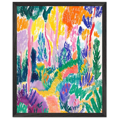 Vibrant Abstract Forest Henri Matisse - Vibrantwalls
