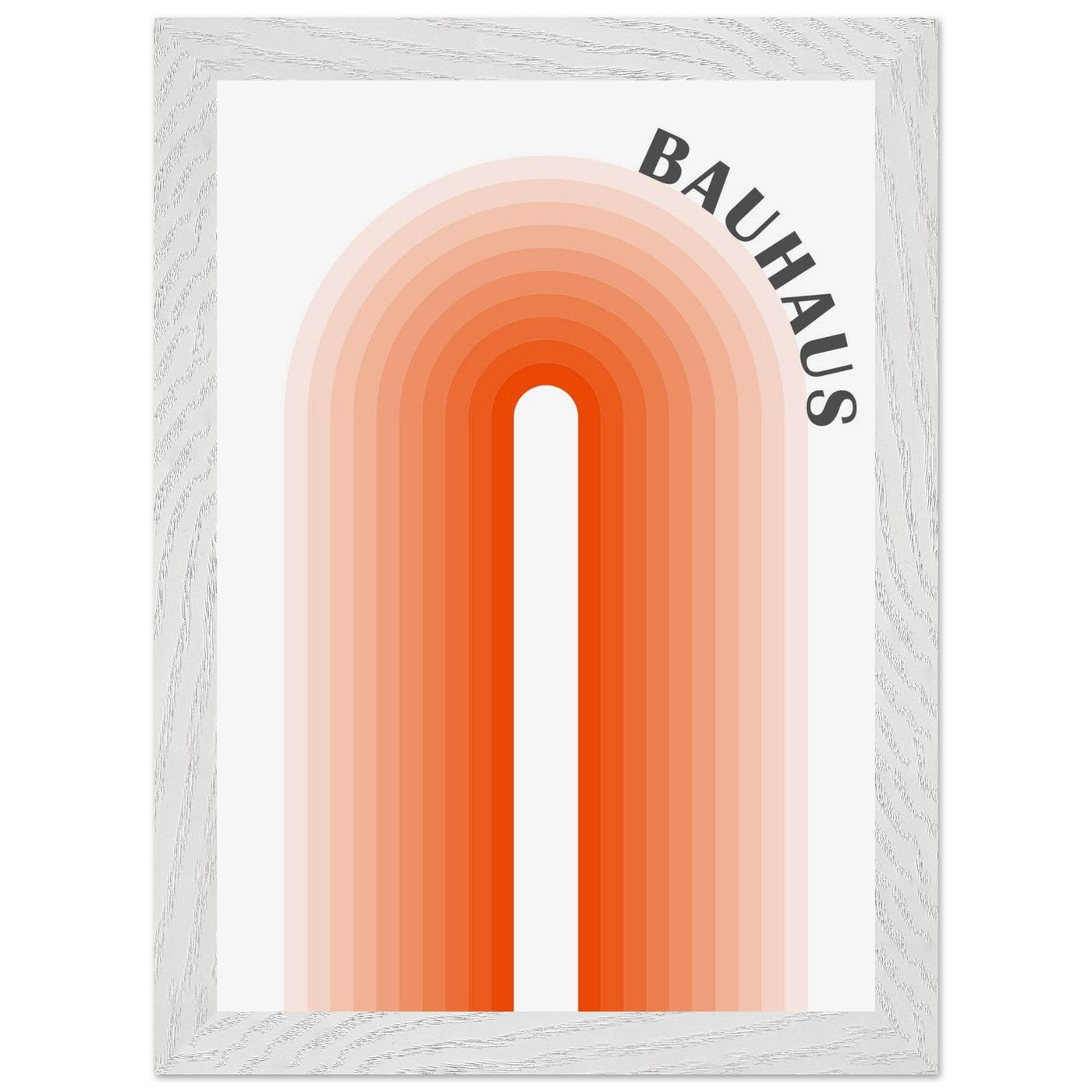 Bauhaus-Style Gradient Arch - Vibrantwalls