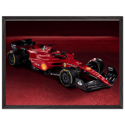 Ferrari Formula 1 Poster – High-Quality Mounted Framed Print - Vibrantwalls