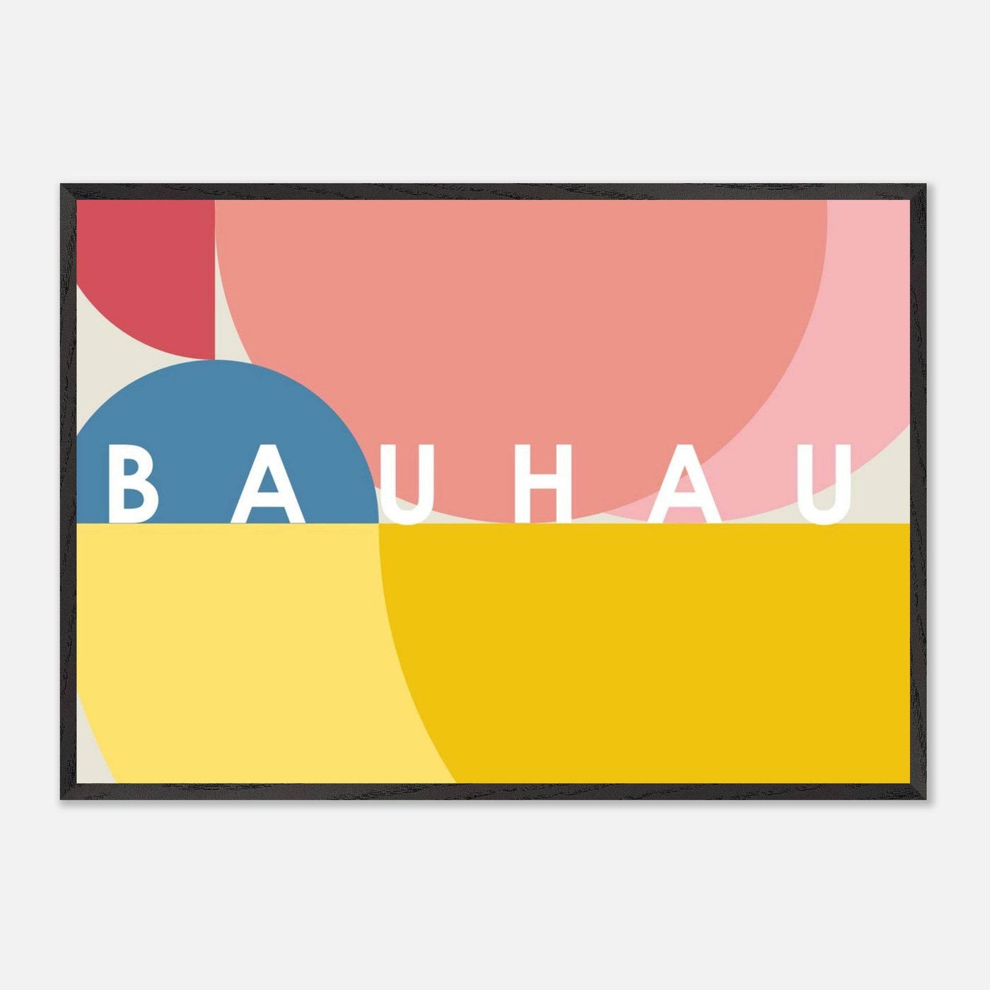 Bauhaus-Style 'The Blue Tunnel' - Vibrantwalls