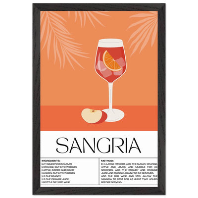 Sangria Cocktail Recipe - Vibrantwalls