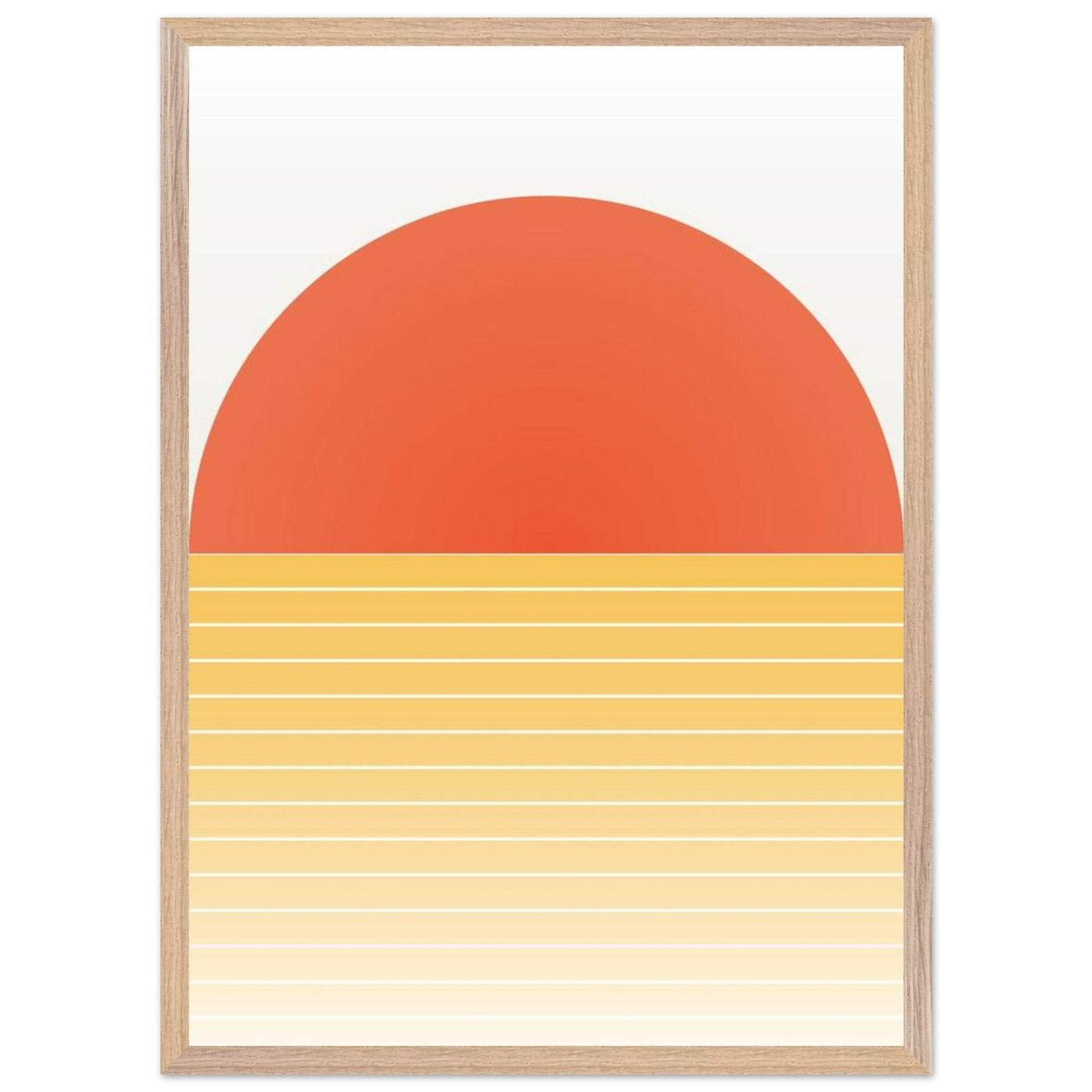 Bauhaus Sunset 1923 - Vibrantwalls
