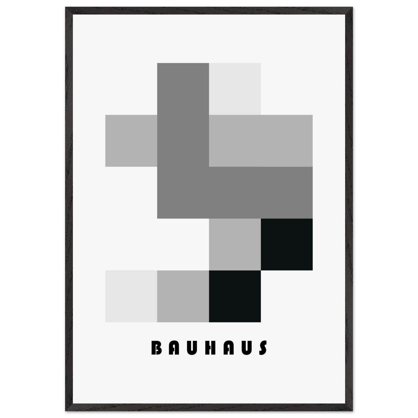 Bauhaus-Style Abstract Geometric - Vibrantwalls