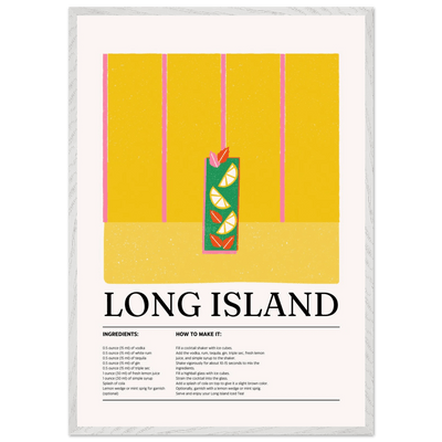 Long Island Iced Tea Recipe Party Drink - Vibrantwalls