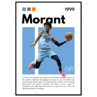 Ja Morant Wall Art - Vibrantwalls