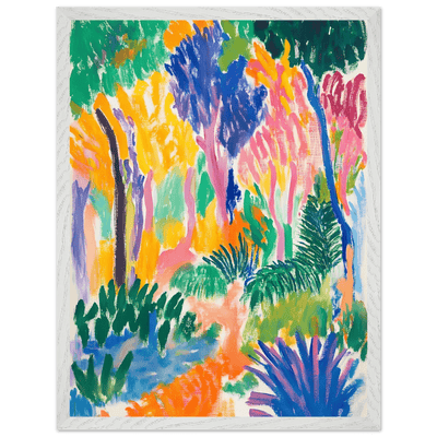 Abstract Foliage Art - Modern Wall Decor for Your Home - Vibrantwalls