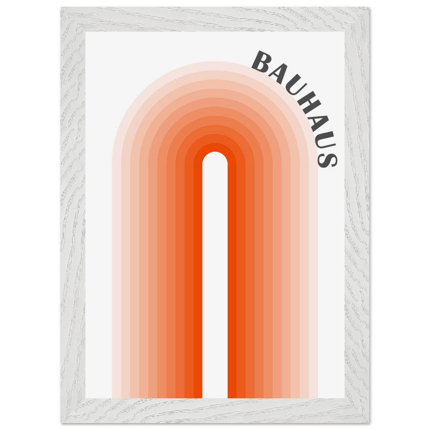 Bauhaus-Style Gradient Arch - Vibrantwalls