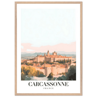 Carcassonne France Wall Art - Vibrantwalls