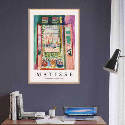 Matisse Open Window Art - Captivating Piece for Modern Decor - Vibrantwalls