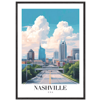 Nashville USA Wall Art - Vibrantwalls